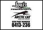 0413-236 Arctic Cat Duct Clutch In New Oem 886224674681