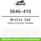 0646-410 Arctic Cat Oem Spring Speedwerx