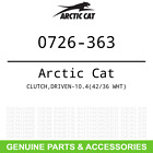 0726-363 Arctic Cat Oem Clutch Wht