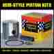09-706n Sports Parts Nachman Piston Kit With Rings Std