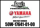 50w-17641-01-00 Yamaha Belt New Oem 766856855934