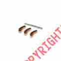 Wp-241-01804 5100207 Bikeman Performance Gold Star Adjustable Clutch Weights 68-70 Gram