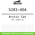 5283-404 Arctic Cat Oem Tsht Stencil Wl