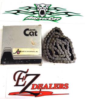 0116-133 Arctic Cat Snowmobile Chain 90p D251 Fits 1970-1972
