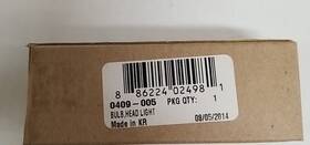 0409-005 Arctic Cat New Oem Headlight Bulb