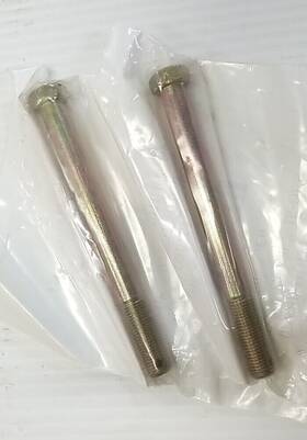 0623-477 Arctic Cat New Oem Pair Of Ski Cap Screws With Hole 7/16x20x5 Artic