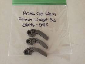 0646-085 Arctic Cat Oem Clutch Weight Set