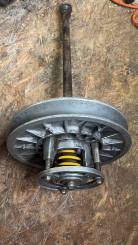 0648-500 Arctic Cat Team Secondary Clutch Assembly With Shaft