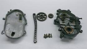 0702-421 Arctic Cat 2002 Zr 500 Cc Chaincase Gearcase Drop Case Chain Gears Complete Assy