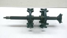 0728-067 Arctic Cat 2003 Zl 550 Drive Shaft Axle W Sprockets Cogs