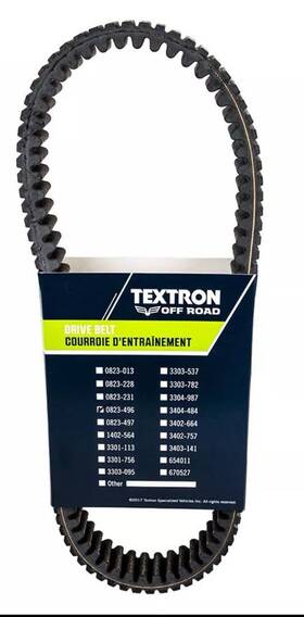 0823-231 Arctic Cat 8492 Oem Drive Belt 2008-2016 1000 Mud Pro 1000trv 1000atv Only