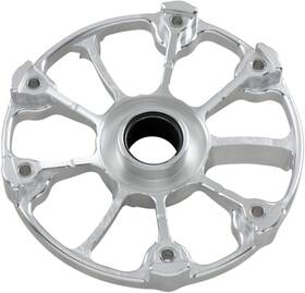 05-cyclone-1 Bikeman Performance Cyclone Clutch Cover - And Belt Cooling With Billet Fan Blades