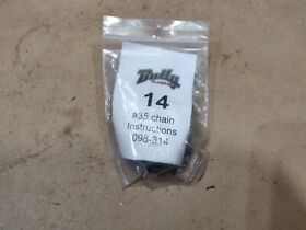 098-314 Bully Drive Gear #35 Chain With Needle Bearing 14t New Free Shipping