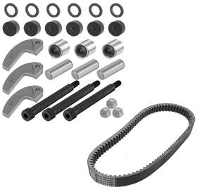 Caltric Ak601a1026md Primary Clutch Rebuild Kit And Drive Belt Polaris Sport 400l 1994-1999