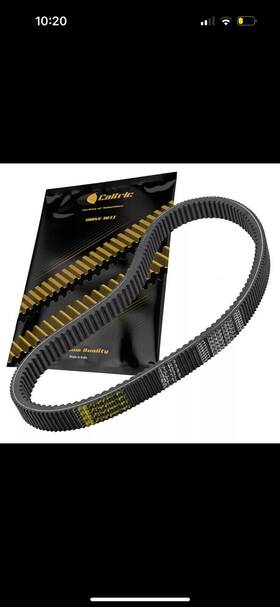 Bt129a1003 Caltric Drive Belt For Arctic Cat Zr 800 Zr800 2001-2003 / 900 Zr900 2003