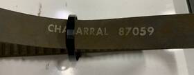 87059 Chaparral Snowmobile Drive Belt Firebird 292 250 With Salsbury 780 Clutch