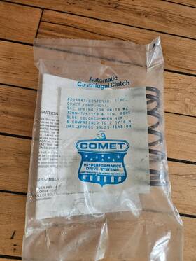 205847 Comet Nos Clutch Spring 94c Inch Blue