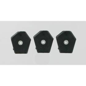 211482a Comet 94-c Pentagon Pucks With Steel Insert For Ribbed Cover -