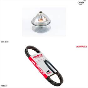 Cvtech Kk00009257 - Kit Pulley/belt #9257
