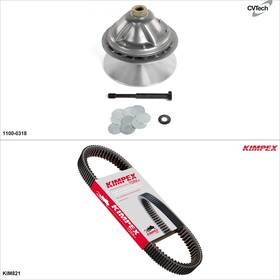 Kk00009265 Cvtech - Kit Pulley/belt #9265