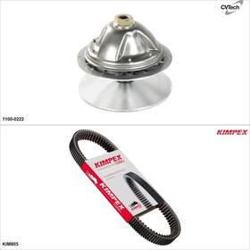 Kk00009267 Cvtech - Kit Pulley/belt #9267