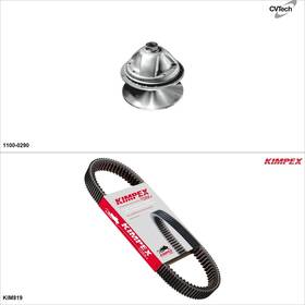 Kk00009279 Cvtech - Kit Pulley/belt #9279