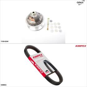 Kk00009300 Cvtech - Kit Pulley/belt #9300