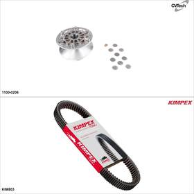Kk00009322 Cvtech - Kit Pulley/belt #9322