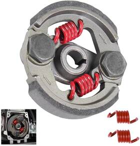 Jx-00238 Cylemoto Heavy Duty Clutch Pad And Extra 2 Springs 43cc 47cc 49cc 50cc 2-stroke Engine