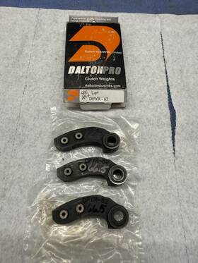 Dalton Dpyr-62 Yamaha Primary Clutch Weights Dpyr 62 For Apex Rx-1 Fx Nytro Srx Sr
