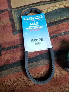 1062 Dayco 038244016075 Vintage Max New Snowmobile Belt Arctic Cat Nos
