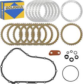 34955-04 Golknha Clutch Steel Plate And Friction Plates Kit For Sportster 883 1200 Iron
