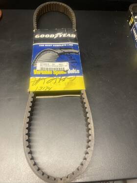 Goodyear 037256059919 Variable Speed V-belt Cogged Belt 1922v484