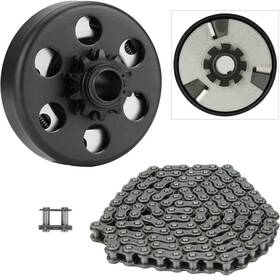 Butoc003s Ilonpa Centrifugal Clutch Go Kart 3/4 Inch Bore 10t With #40 41 420 Chain