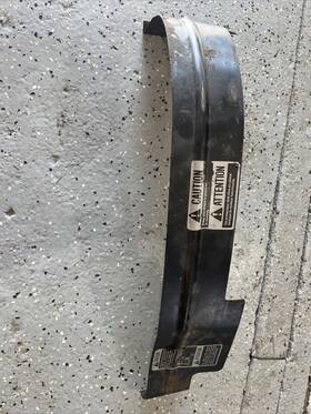 Am55061 John Deere Snowmobile 340 Belt Guard Fits 76-83