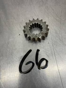 39134-3506 Kawasaki Snowmobile Oem Chaincase Upper Drive Gear Sprocket 17t #39134-3506