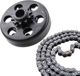 Ms-06221 Moosun Minibike Go Kart Clutch 3/4 Inch Bore 10 Tooth 10t For 40/41/420 Chain