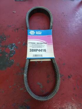 38hp4416 Napa Snowmobile Drive Belt - 1-3/8 Inch X 44-1/8