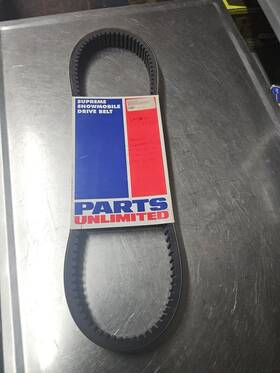 Lms138-5232 Parts Unlimited Yamaha Snowmobile Belt 1 3/8 Inch X 52-1/4 Lemans Lms 138-5232 V-max Mountain Max