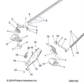 1017419 Polaris Asm-backer Clutch Guard With Stud