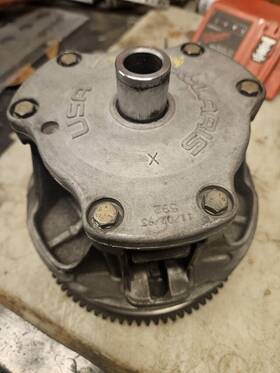 1321597 Polaris 1994 Trail Deluxe Snowmobile P- 85 Primary Clutch Electric Start