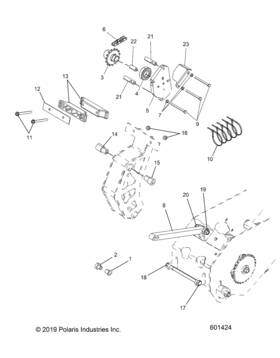3222285 Polaris Master Link Genuine Oem Part Qty 1