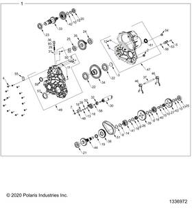 3236064 Polaris Shift Drum Machined Genuine Oem Part Qty 1