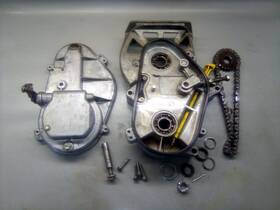 5131114 Polaris 1995 Indy 500 Classic Reverse Chaincase Cover Drop Case Housing Trail