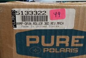 5133322 Polaris Pure Ramp-drvn Roller 36d Rev Mach. Part # New Unopened