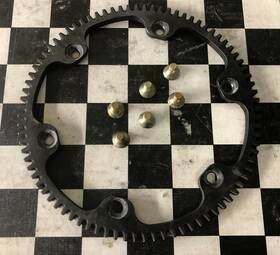 5140145-02 Polaris 2009-24 Rmk Switchback Rush Pro 600 800 Oem Starter Ring Gear With Bolts