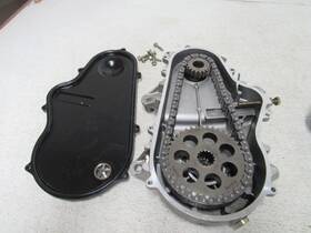 5632047 Polaris 09 Rmk Dragon 800 Chain Case 19t 41t Gears Cover Back Oem Stock #mi