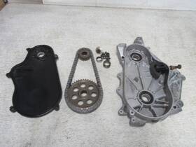5632180-02 Polaris 2012 Rmk 600 Chain Case Drive 20t 42t Gears Back Cover Oem 800 #3923