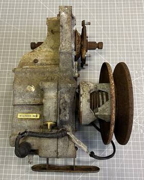 Vm-0000719 Polaris 1969 81 Tx Snowmobile Comet 102c Clutch And Transmission Assembly Bu