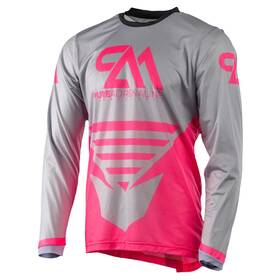Pureadrenaline 726202101696 Pure Adrenaline Mens Thrill 2.0 Series Mx Jersey Light Gray/pink - Large
